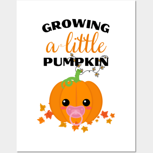 Growing a Little Pumpkin Posters and Art